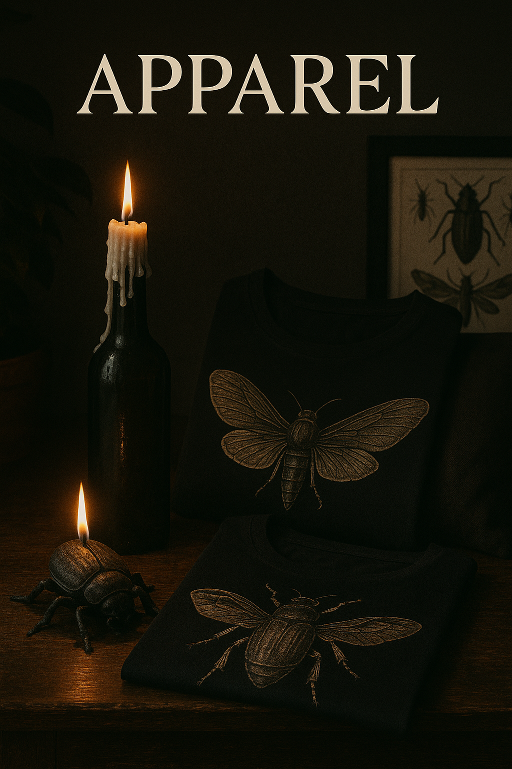 Apparel the burning bug clothing