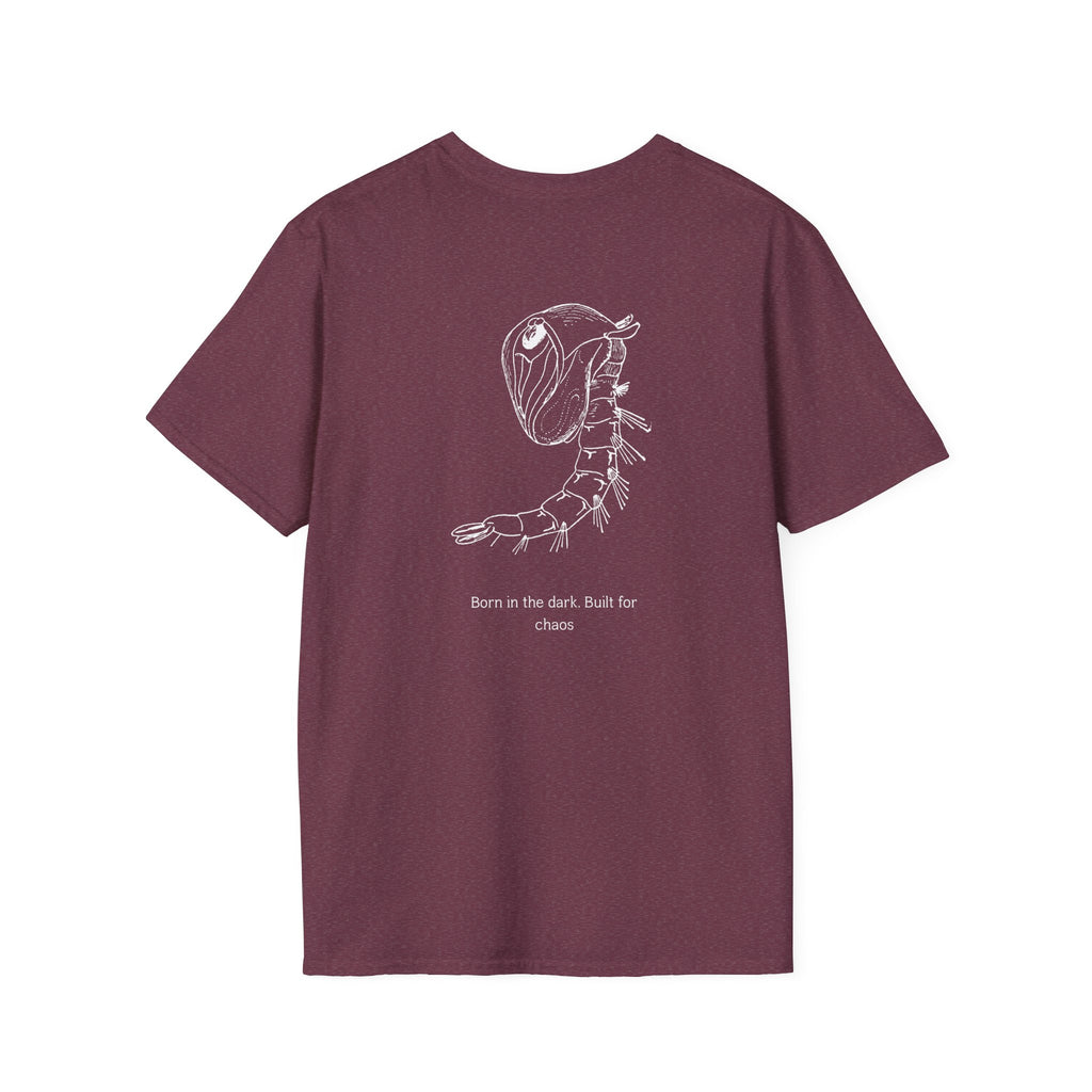 “Built for Chaos” – Mosquito Larva Statement Tee