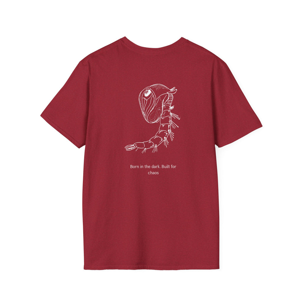 “Built for Chaos” – Mosquito Larva Statement Tee