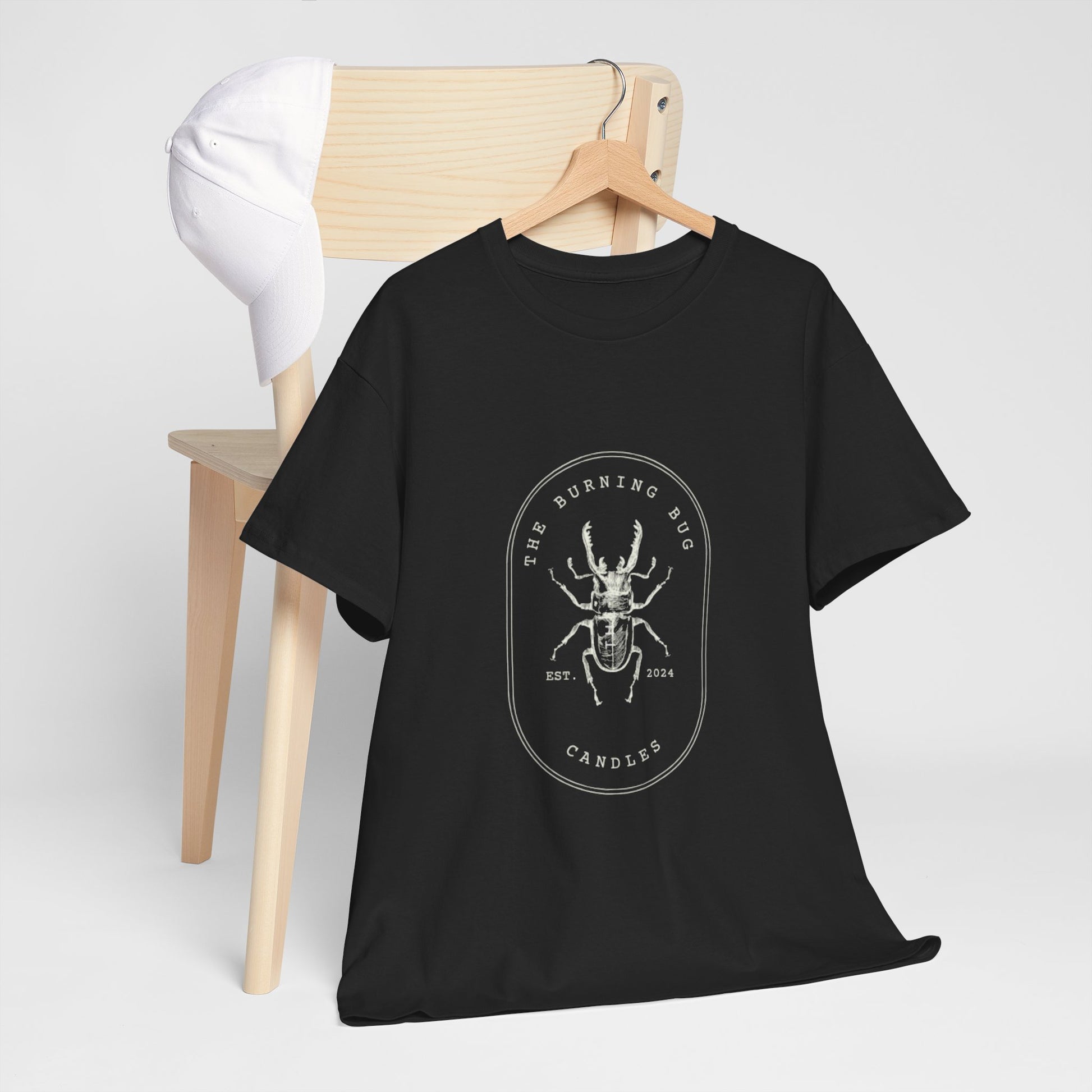 Dark Beetle Graphic Tee, Unisex Heavy Cotton T-Shirt for Nature Lovers, Vintage Style Shirt, Perfect Gift for Insect Enthusiasts, [...]
