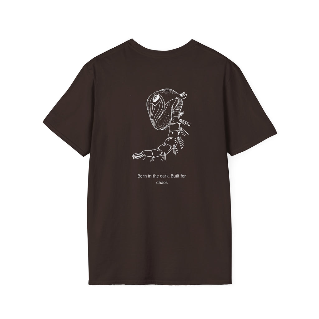 “Built for Chaos” – Mosquito Larva Statement Tee