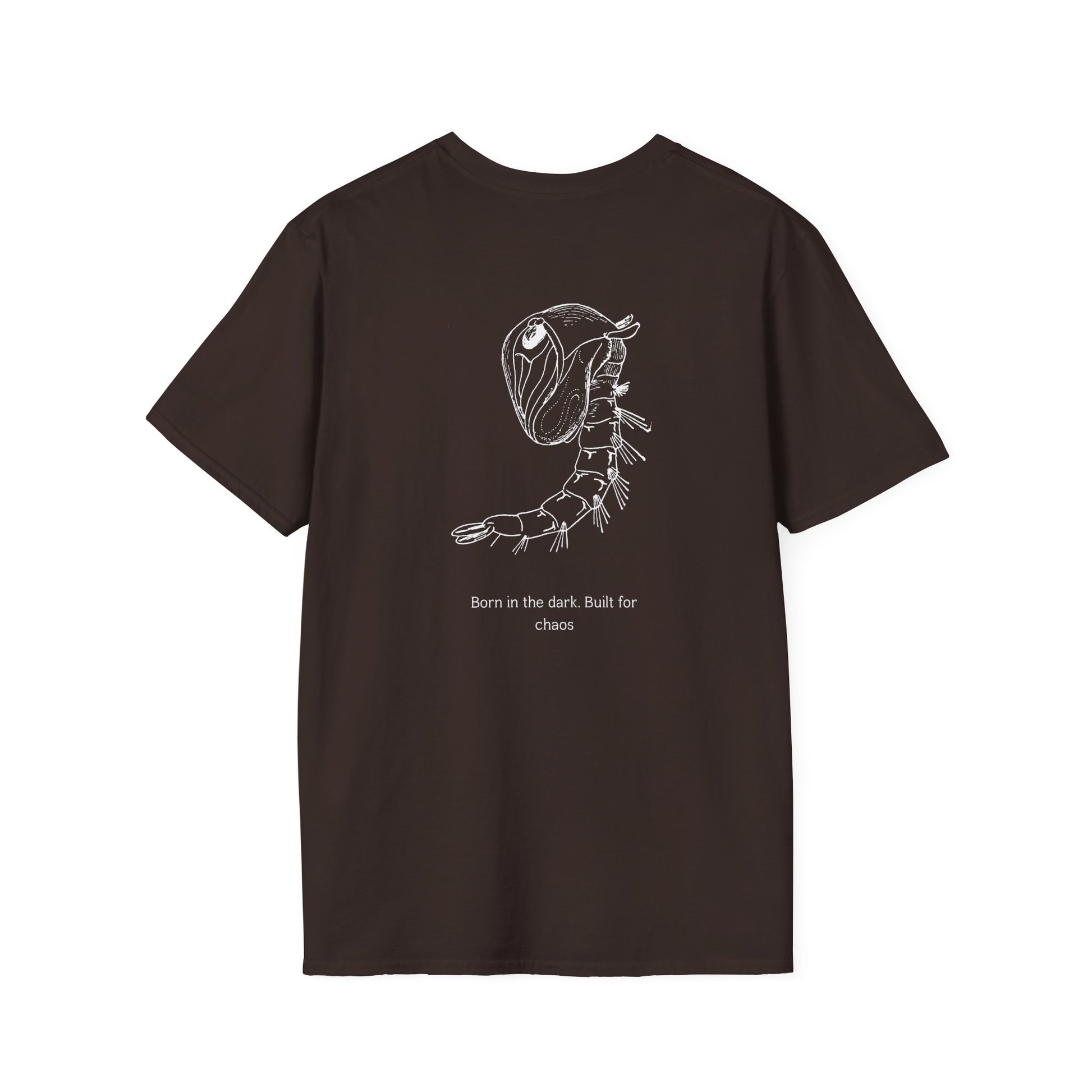 “Built for Chaos” – Mosquito Larva Statement Tee