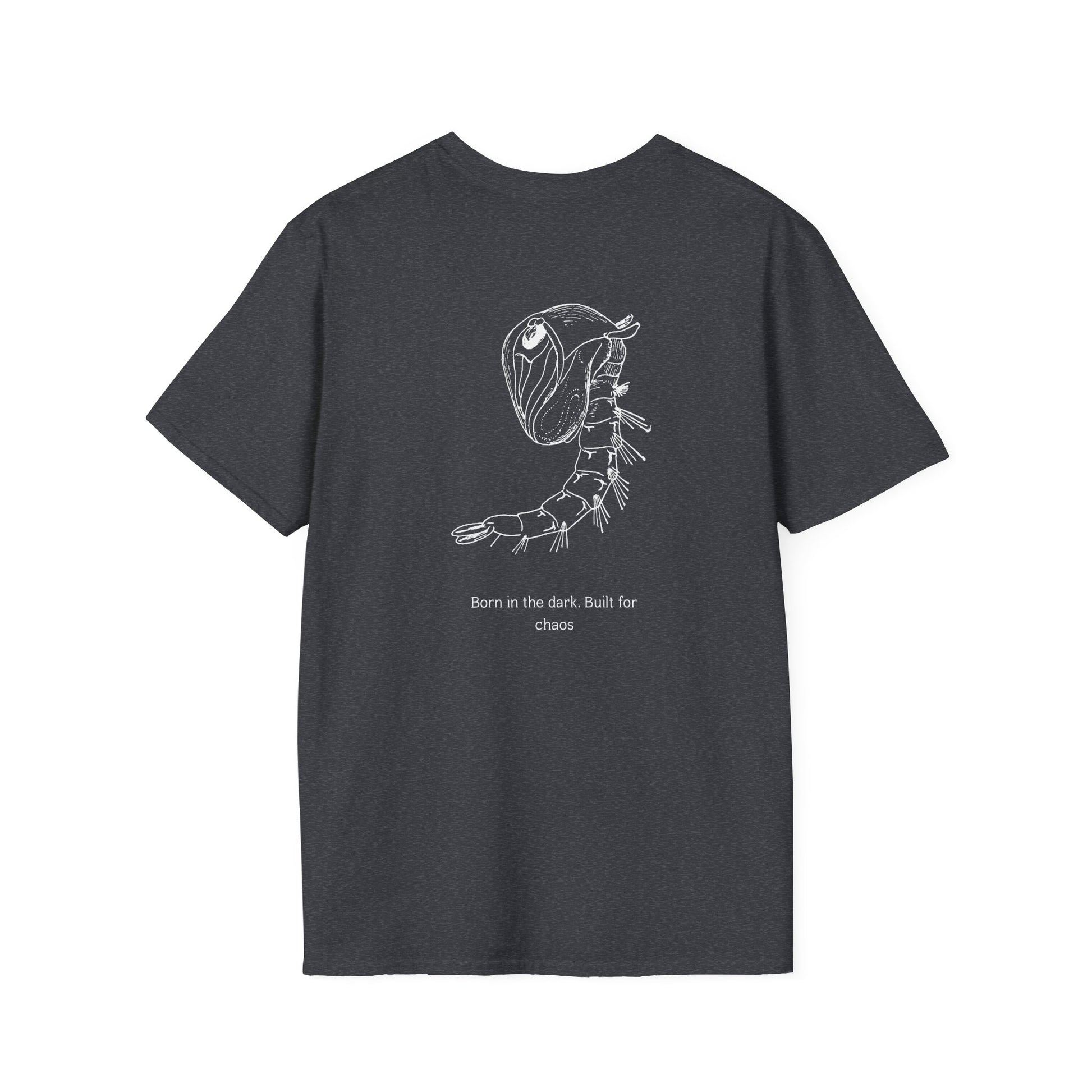 “Built for Chaos” – Mosquito Larva Statement Tee