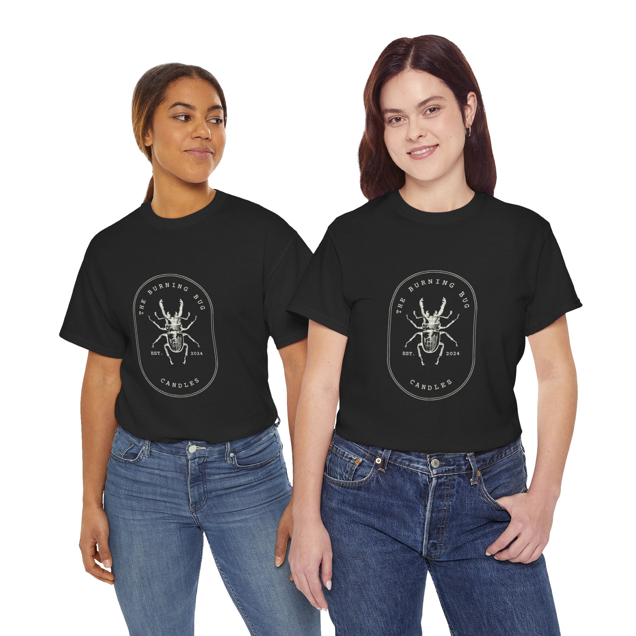 Dark Beetle Graphic Tee, Unisex Heavy Cotton T-Shirt for Nature