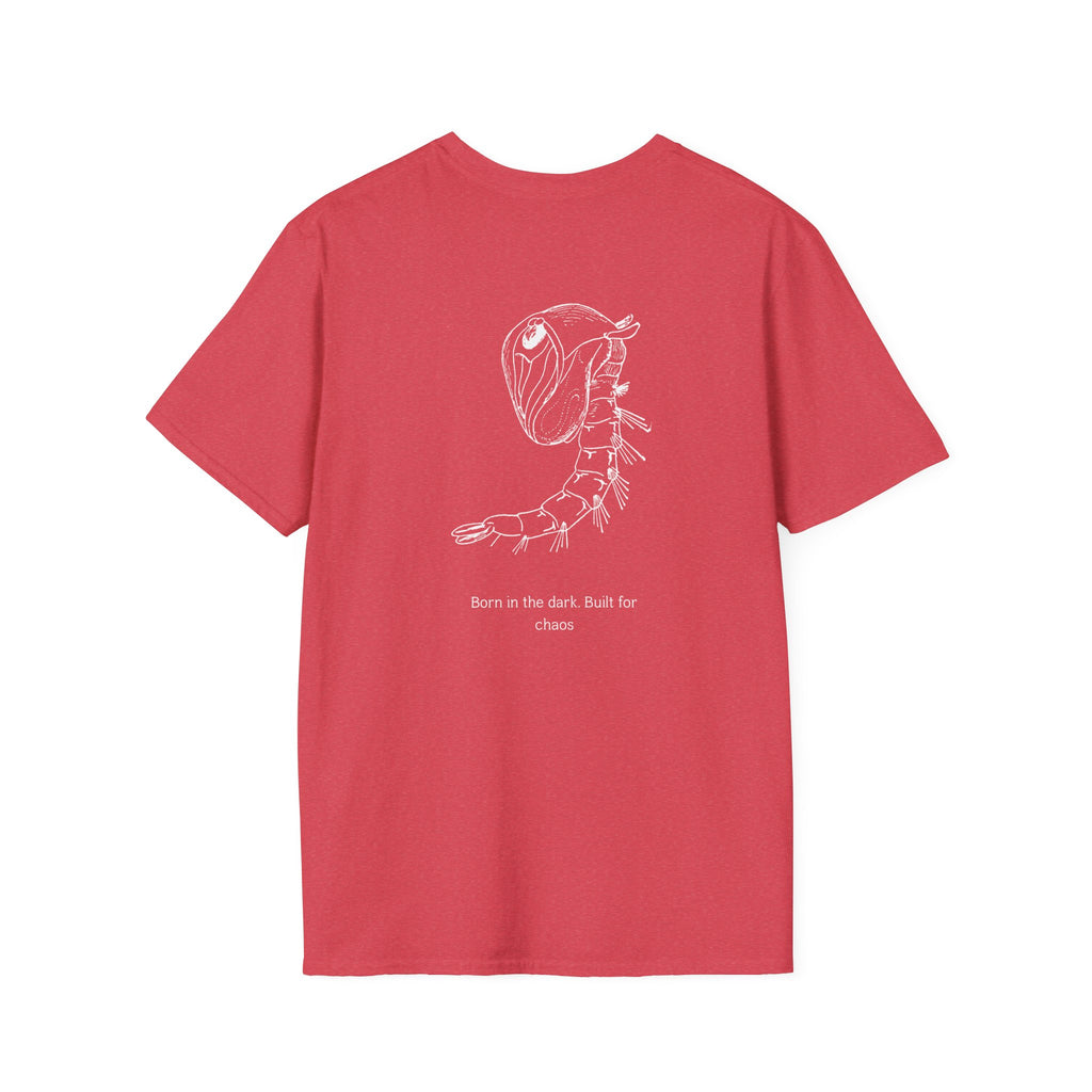 “Built for Chaos” – Mosquito Larva Statement Tee