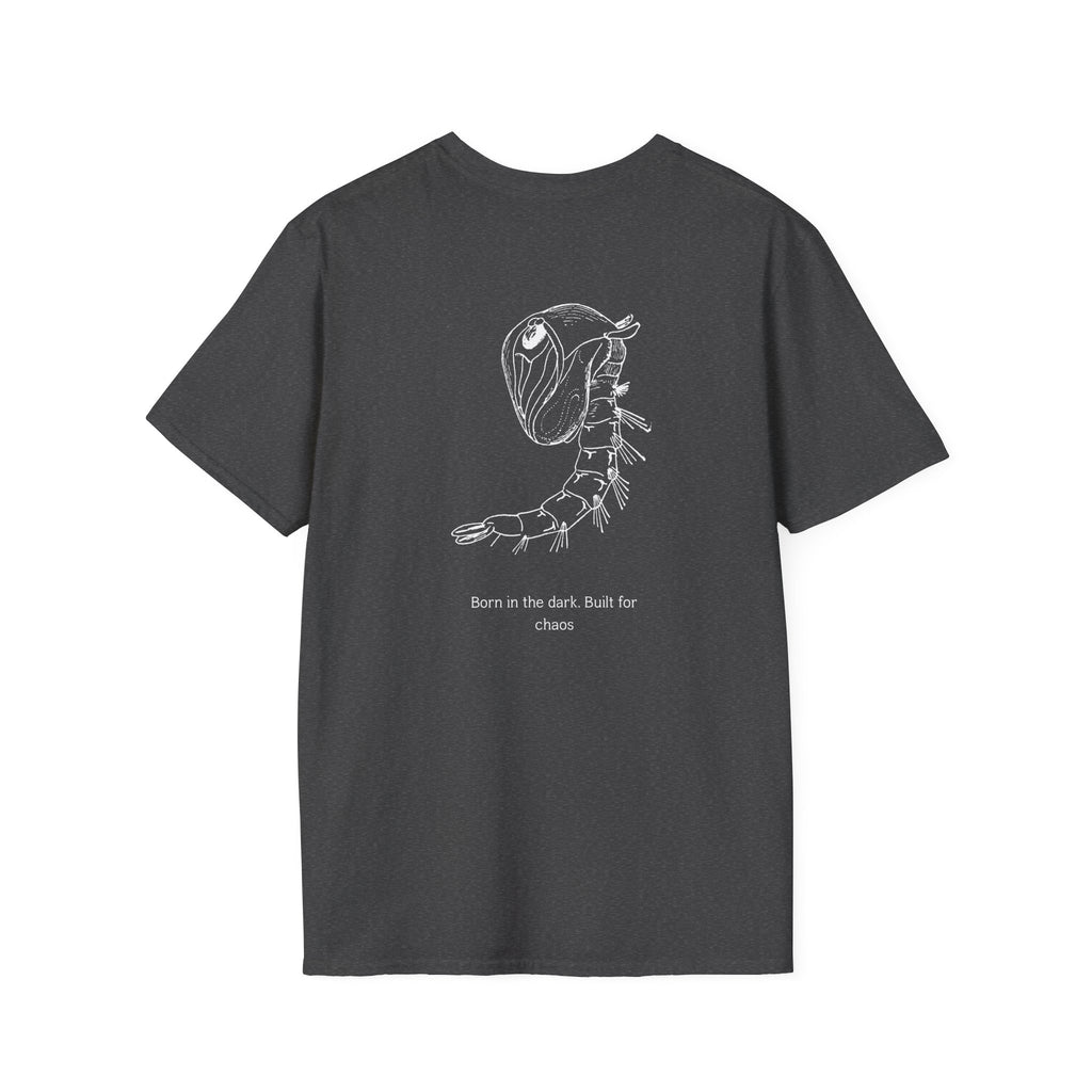 “Built for Chaos” – Mosquito Larva Statement Tee