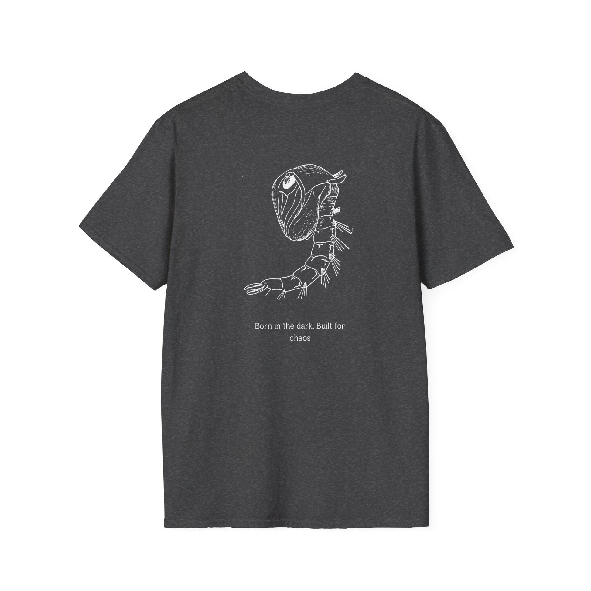 “Built for Chaos” – Mosquito Larva Statement Tee
