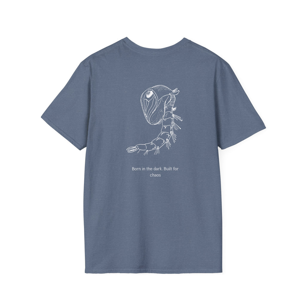 “Built for Chaos” – Mosquito Larva Statement Tee