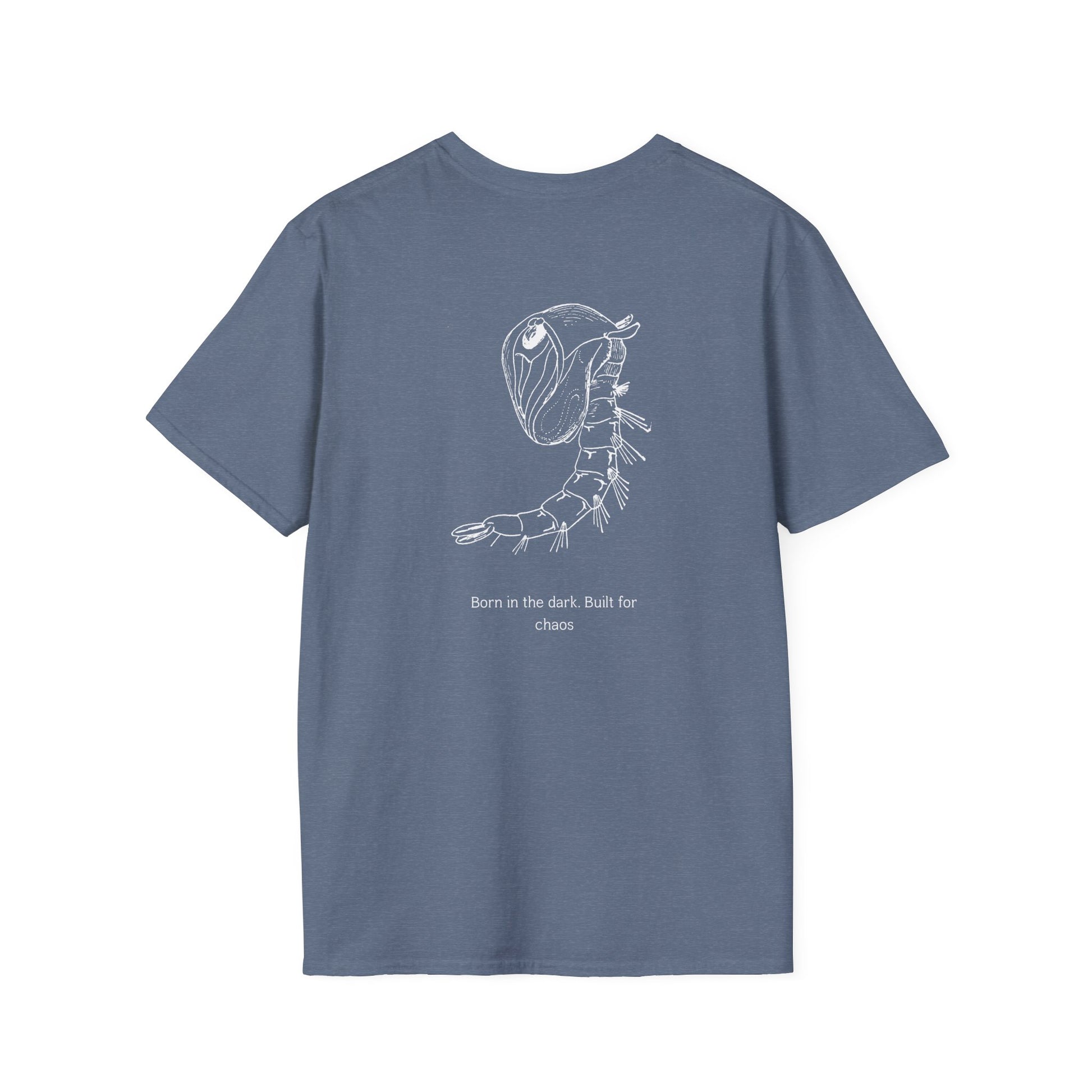 “Built for Chaos” – Mosquito Larva Statement Tee