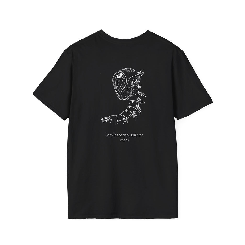 “Built for Chaos” – Mosquito Larva Statement Tee