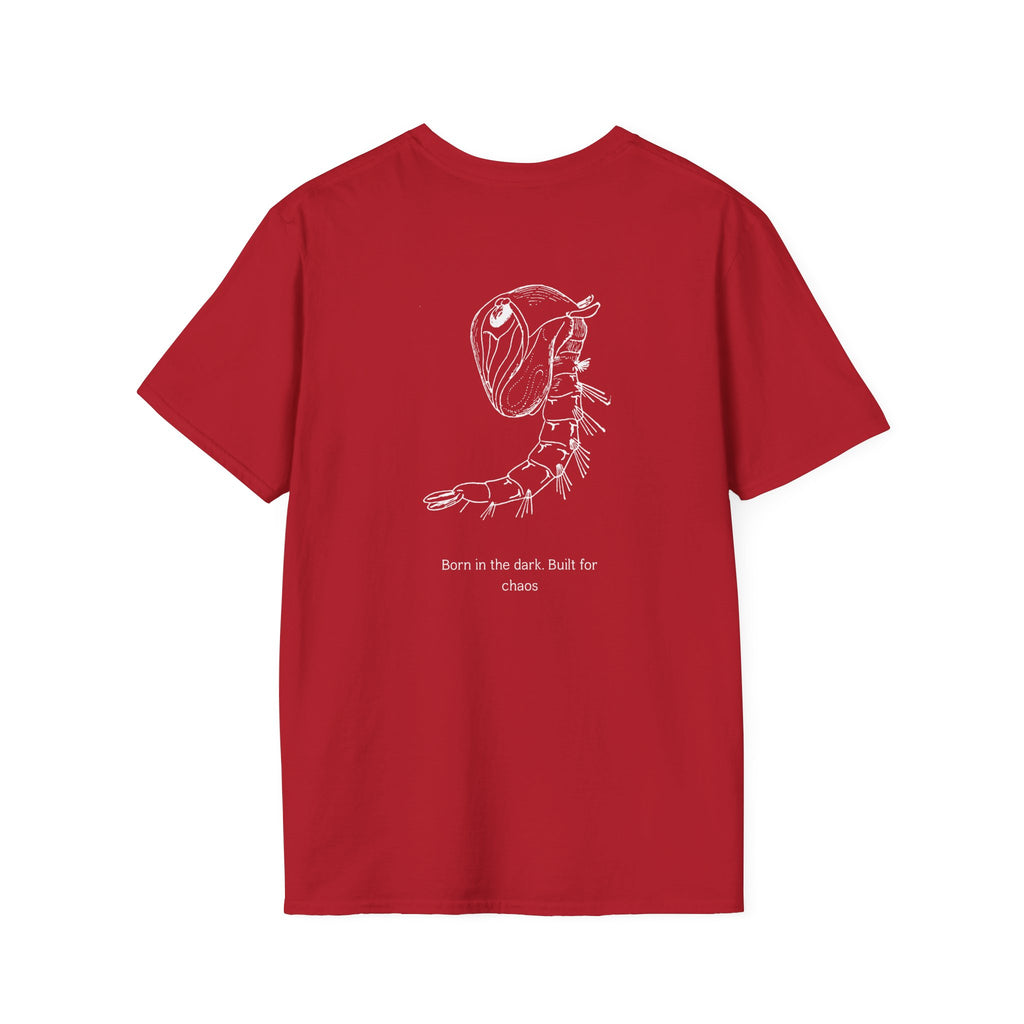 “Built for Chaos” – Mosquito Larva Statement Tee