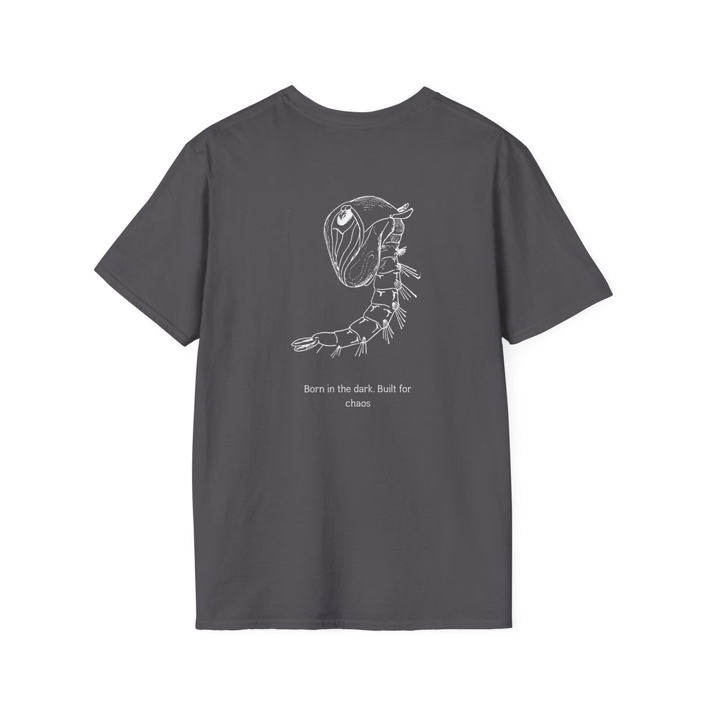“Built for Chaos” – Mosquito Larva Statement Tee