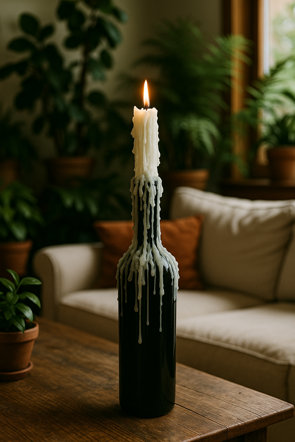 Drip Candles for Bottles – Set of 4